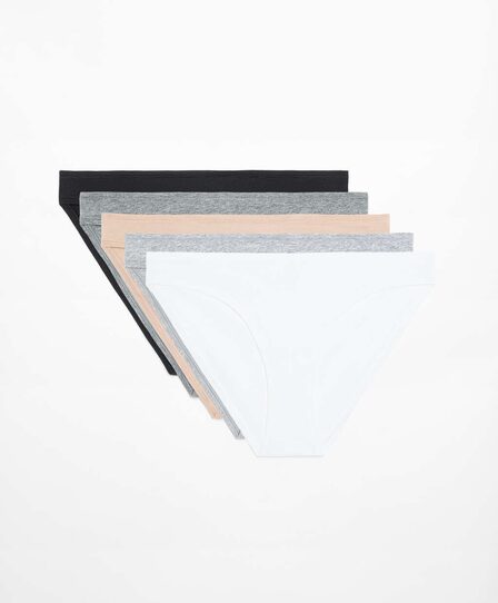 5 cotton blend classic briefs