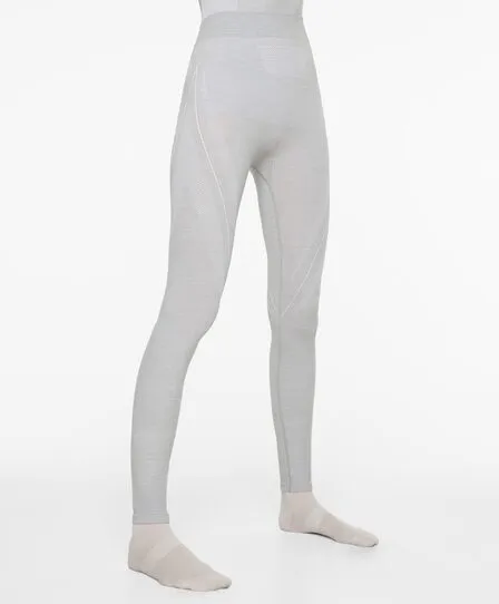 Легинсы PERFORMANCE BASE LAYERS из смесовой мериносовой шерсти