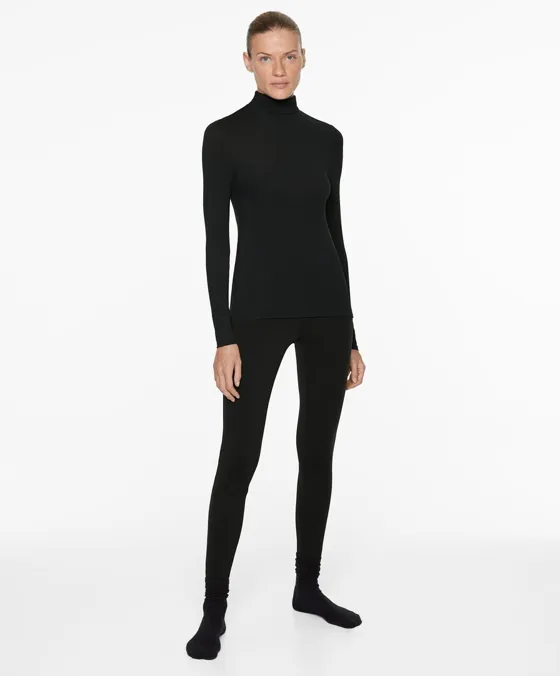 Повседневный лонгслив Base Layers с содержанием 10% кашемира