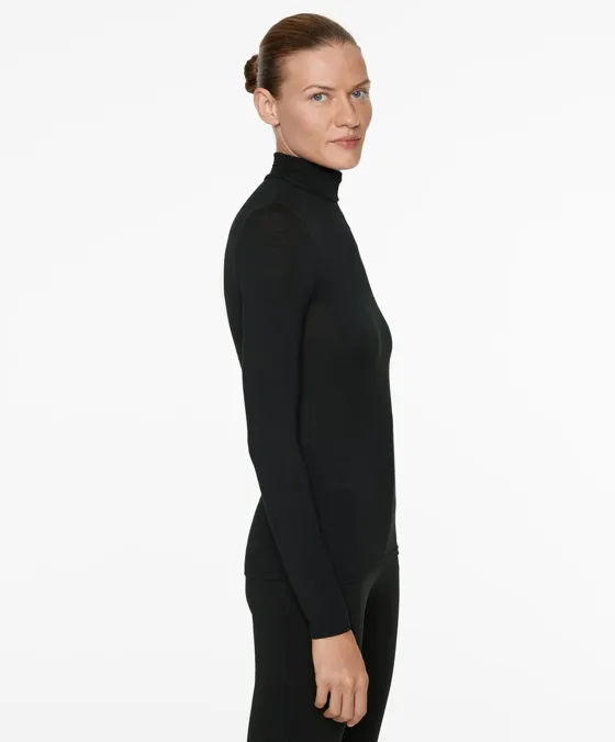 Повседневный лонгслив Base Layers с содержанием 10% кашемира