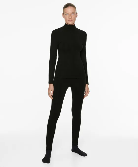 Повседневный теплый лонгслив Base Layers Seamless, единый размер