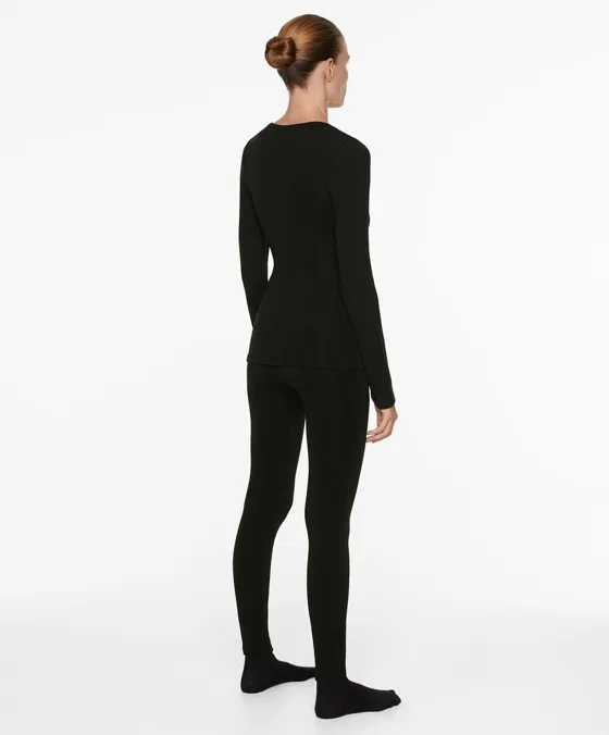 Повседневный теплый лонгслив Base Layers Seamless, единый размер