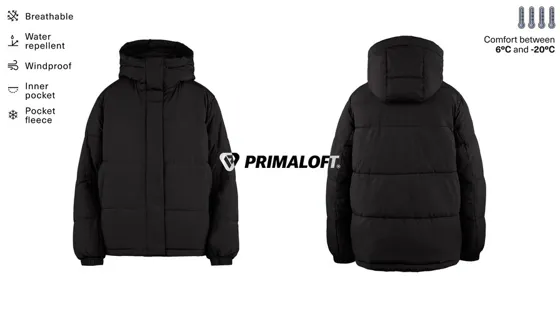 Водоотталкивающая утепленная куртка Primaloft®